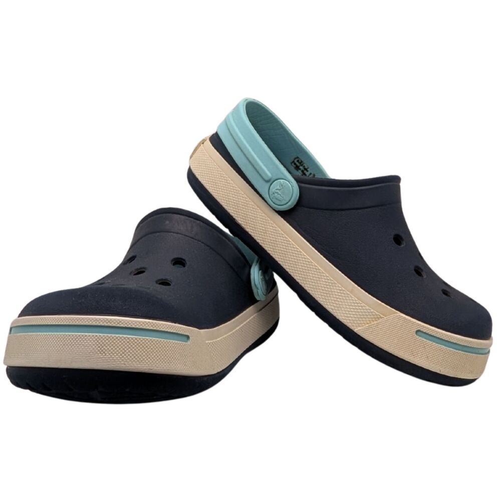 Crocs Navy Kids Crocband Clog Size Big Kid 1
